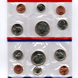 1985-P&D Uncirculated Set... 10 Coin Set... In Original US Mint Packaging